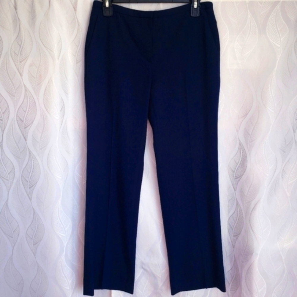 Tahari Navy Blue Trousers